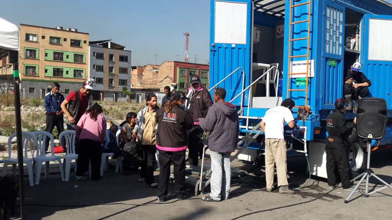 Foto de habitantes de calle